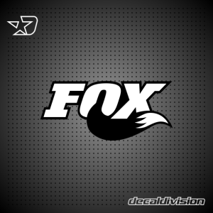 Fox Shox Sticker